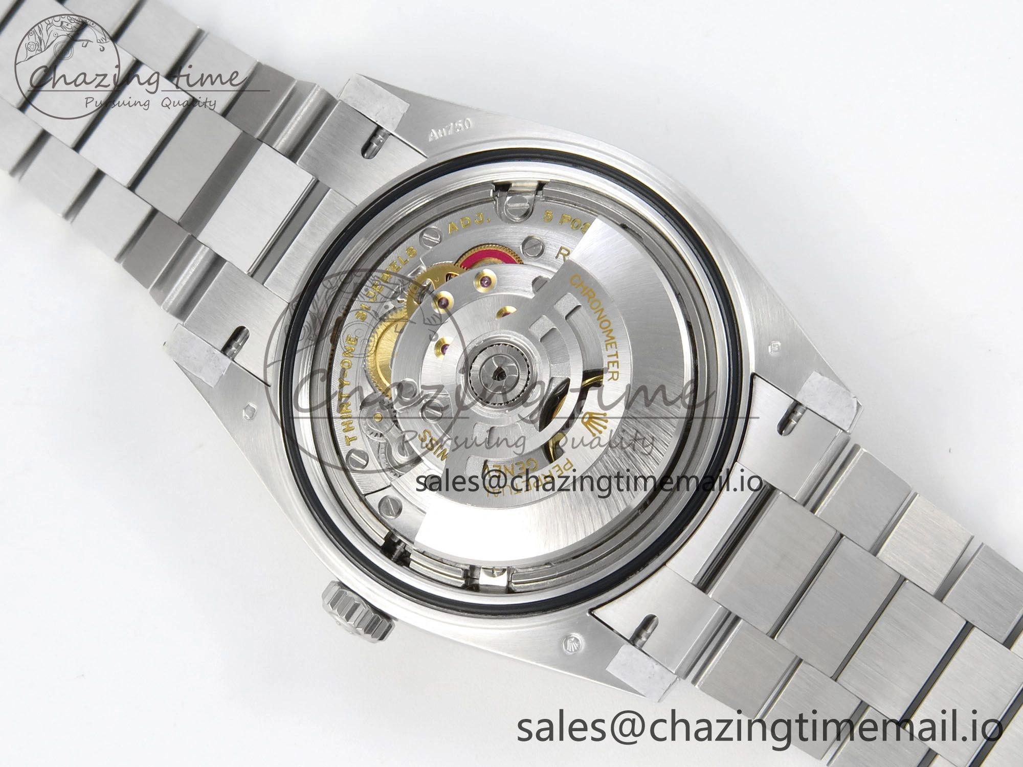 Day Date 40 SS 228236 THBF 1:1 Best Edition Ice Blue Roman Dial on President Bracelet VR3255 V3 (Gain Weight)