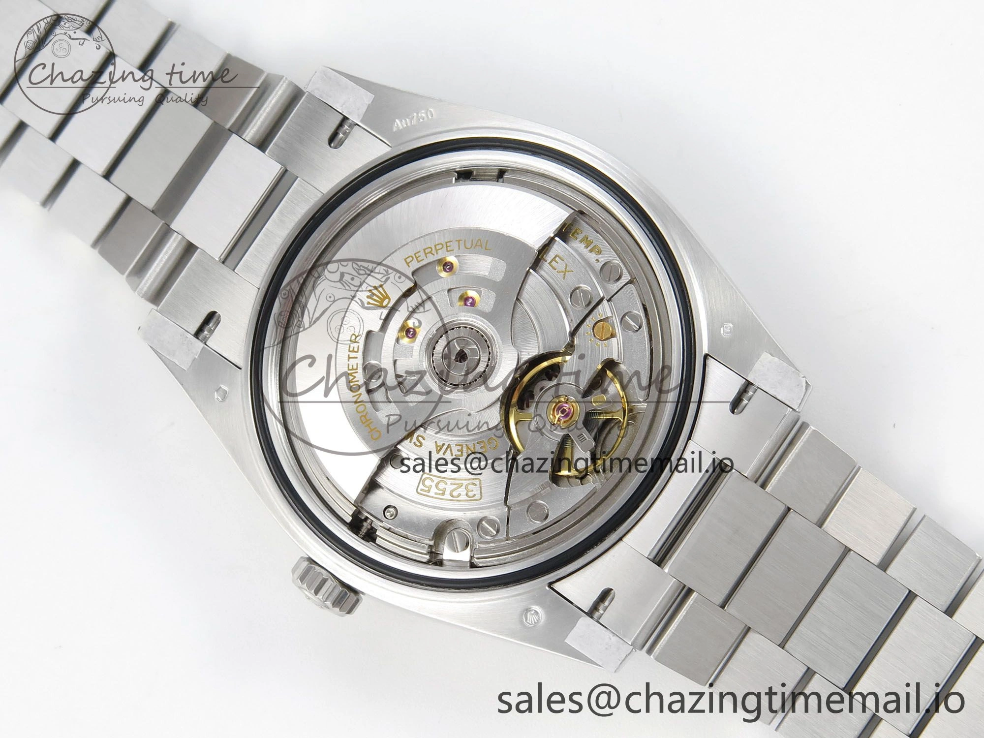 Day Date 40 SS 228236 THBF 1:1 Best Edition Ice Blue Roman Dial on President Bracelet VR3255 V3 (Gain Weight)