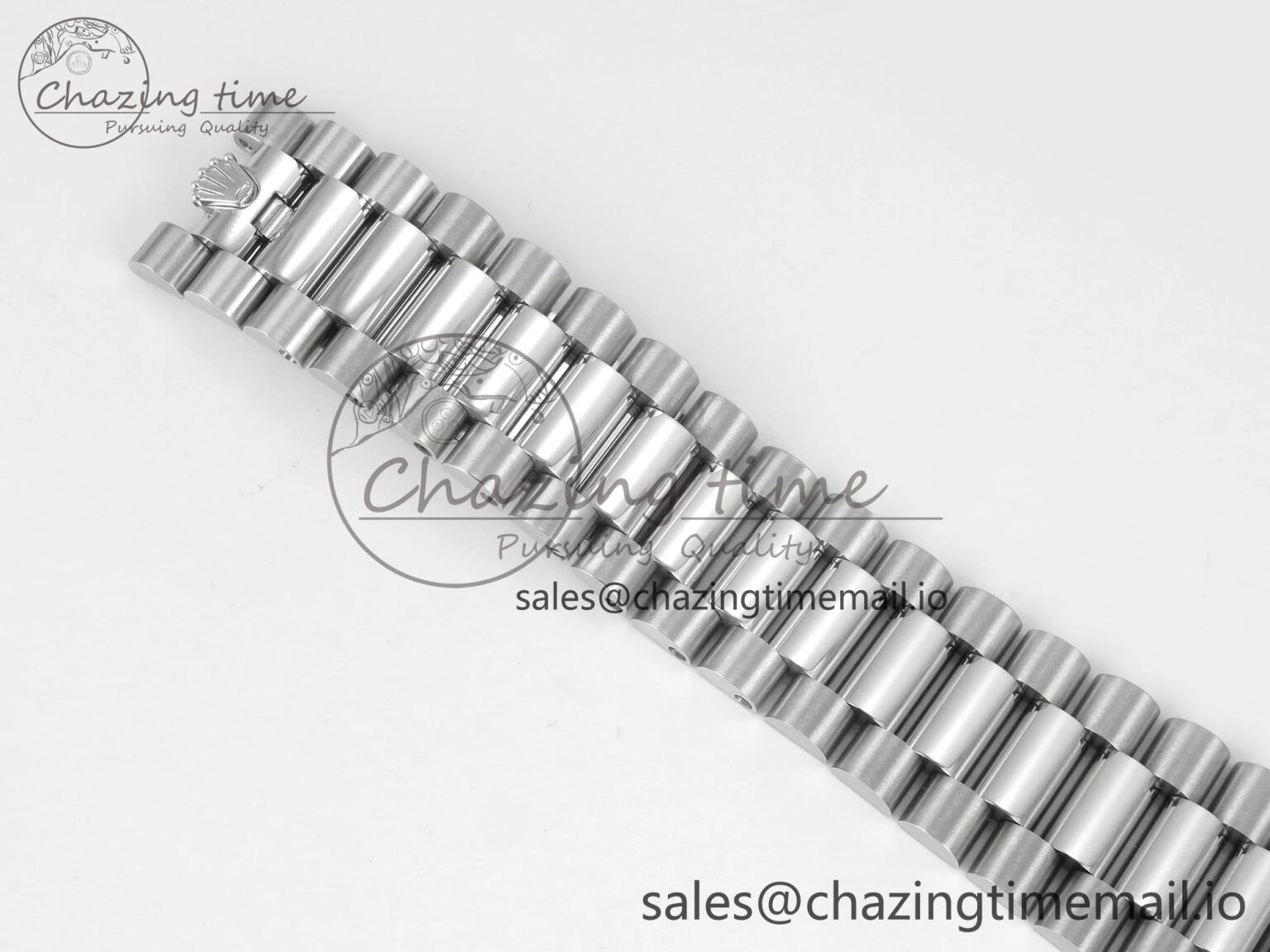 Day Date 40 SS 228236 THBF 1:1 Best Edition Ice Blue Roman Dial on President Bracelet VR3255 V3 (Gain Weight)