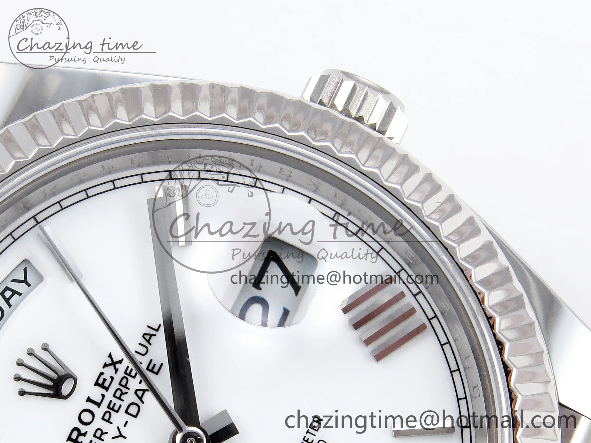 Day Date 40 SS 228239 ARF 1:1 Best Edition White Roman Dial on President Bracelet VR3255