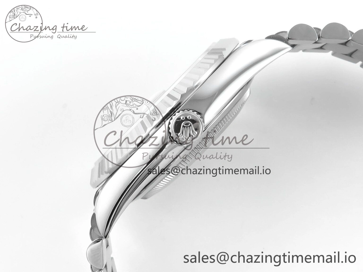 Day Date 40 SS 228239 Noob 1:1 Best Edition Blue Ombre Roman Dial on President Bracelet A2836 (Gain Weight)