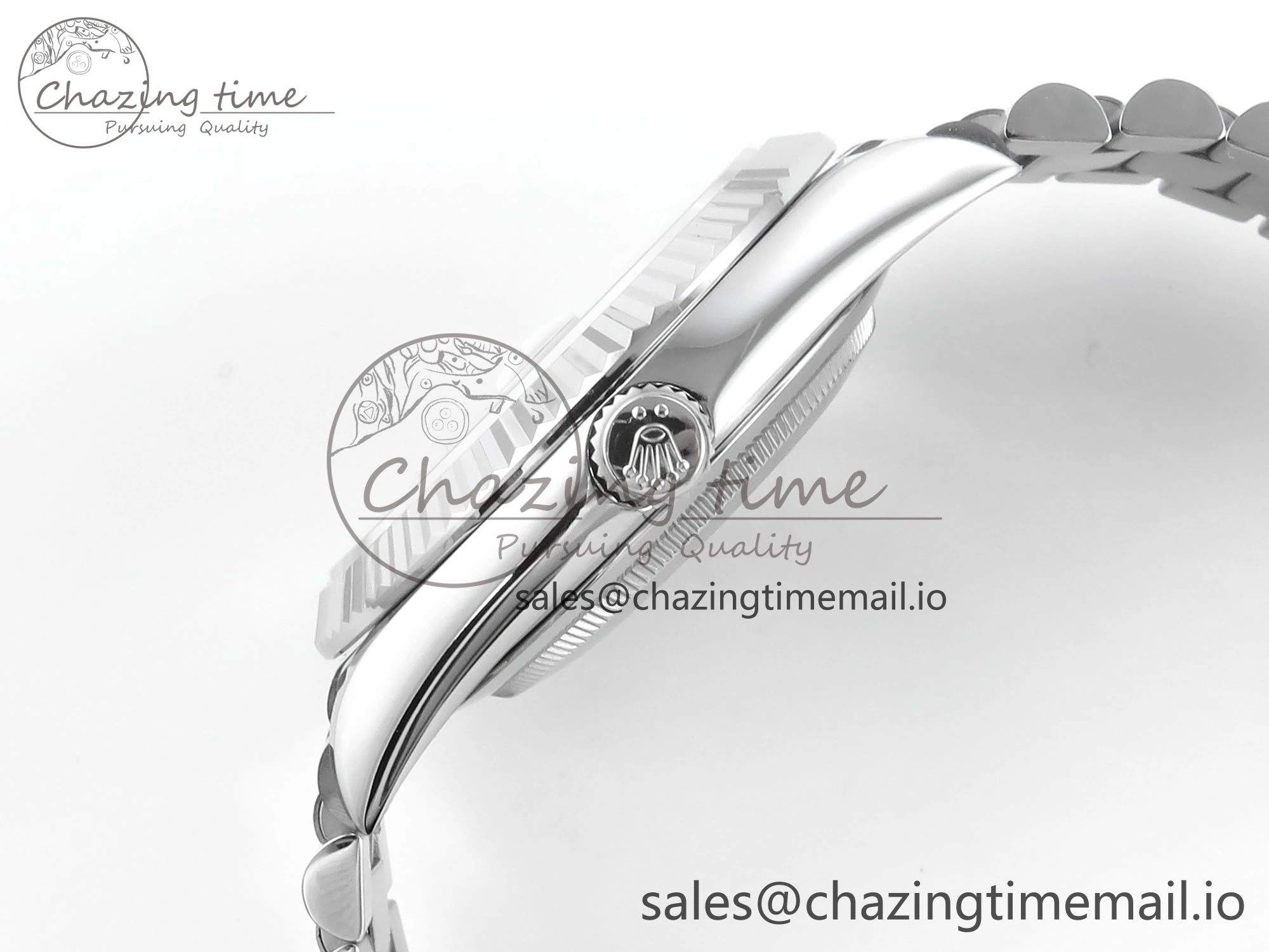 Day Date 40 SS 228239 Noob 1:1 Best Edition Blue Ombre Roman Dial on President Bracelet A2836 (Gain Weight)