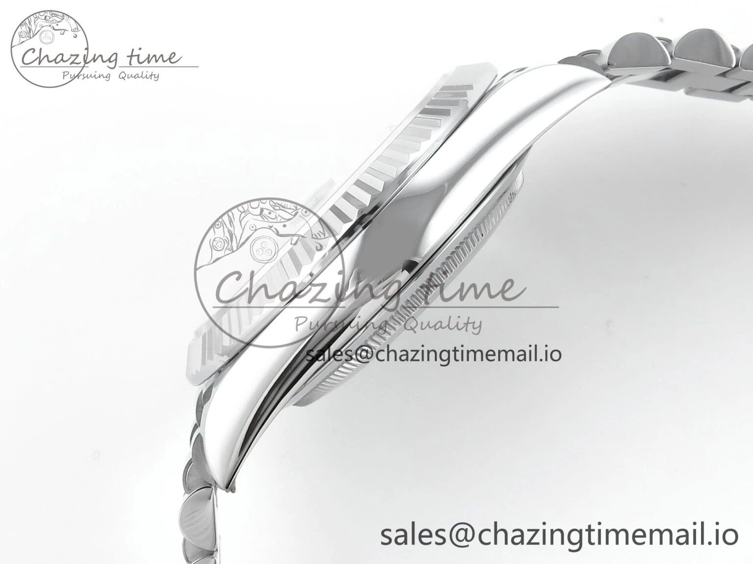Day Date 40 SS 228239 Noob 1:1 Best Edition Blue Ombre Roman Dial on President Bracelet A2836 (Gain Weight)