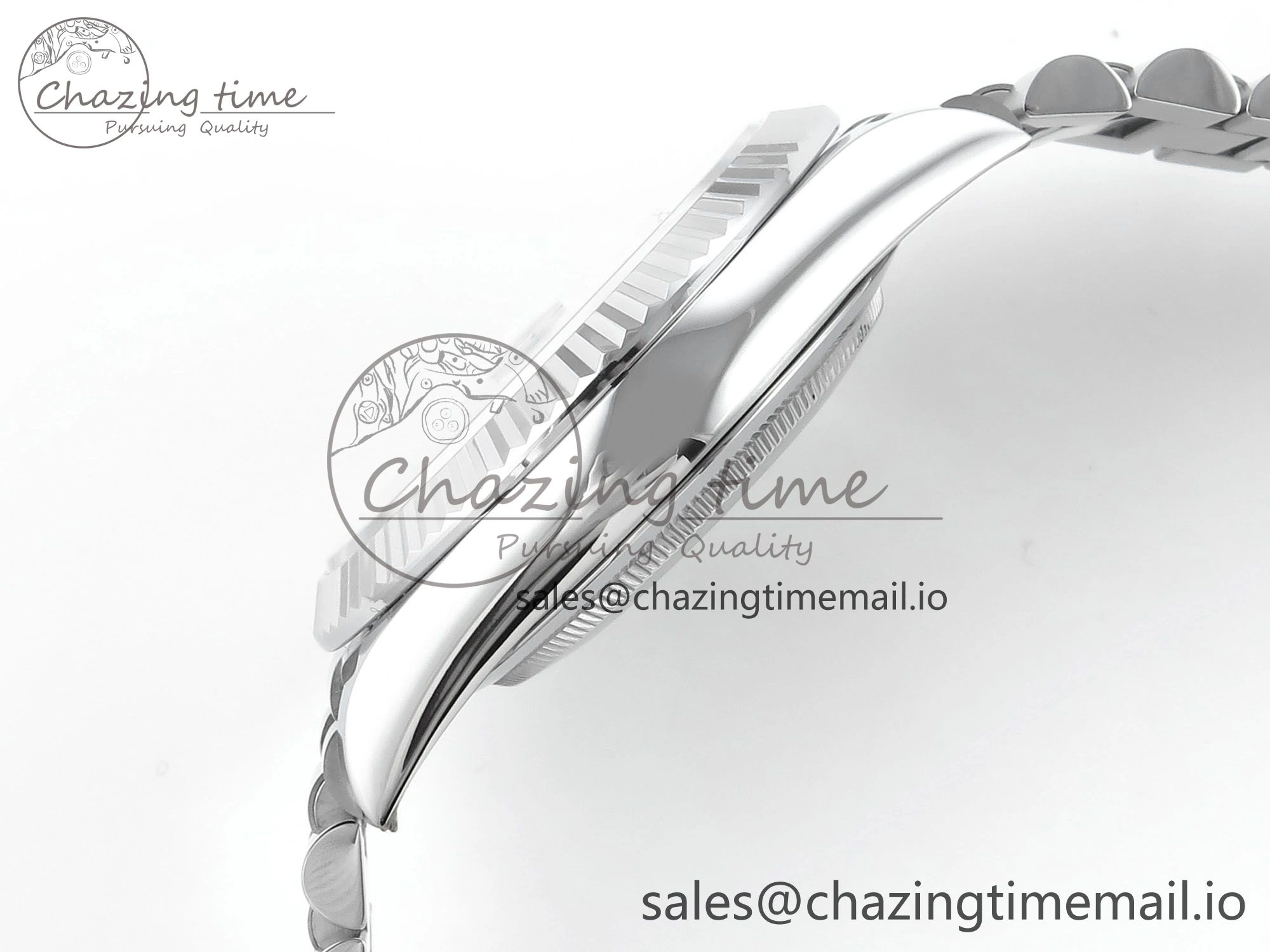 Day Date 40 SS 228239 Noob 1:1 Best Edition Blue Ombre Roman Dial on President Bracelet A2836 (Gain Weight)