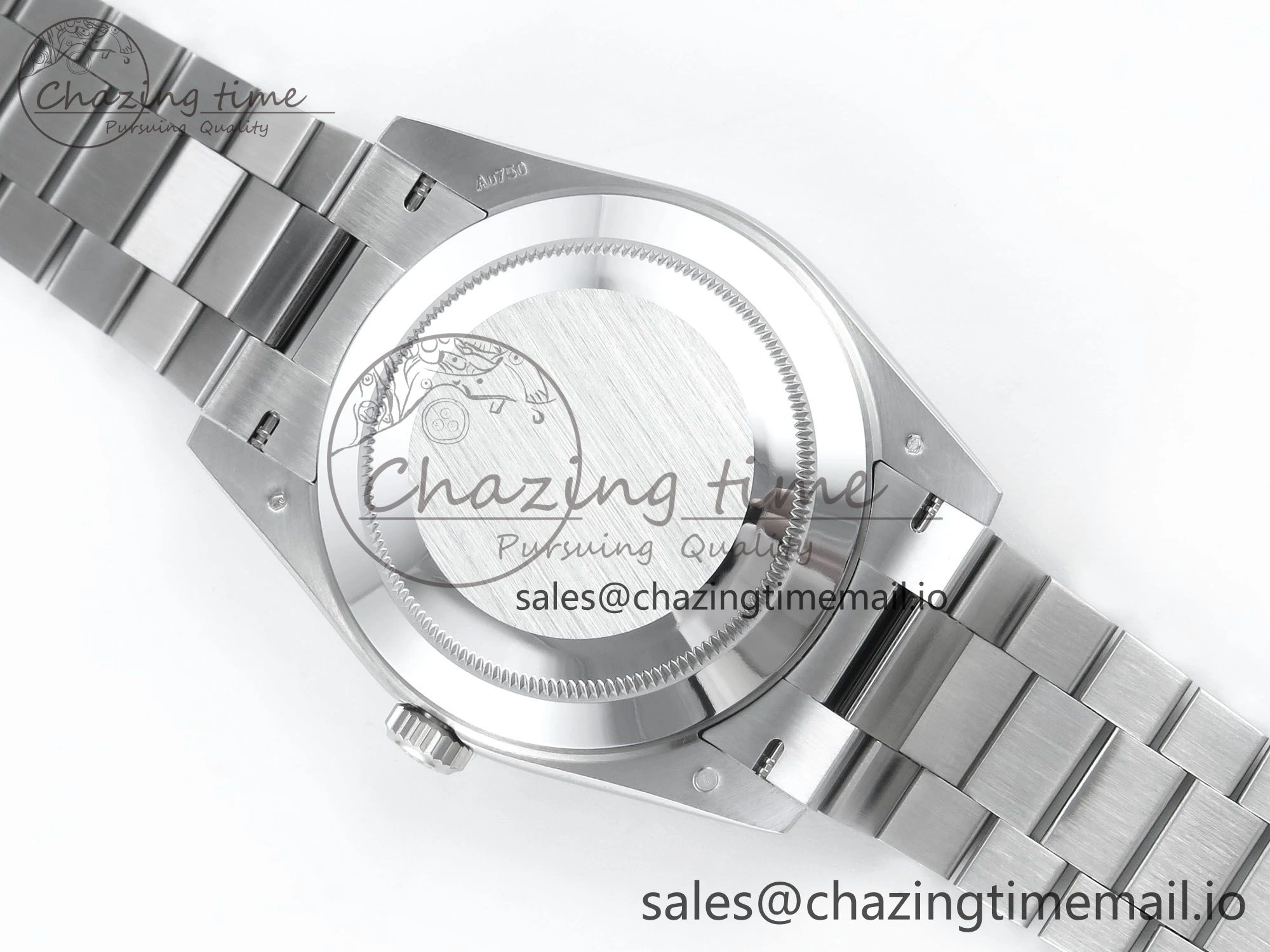 Day Date 40 SS 228239 Noob 1:1 Best Edition Blue Ombre Roman Dial on President Bracelet A2836 (Gain Weight)