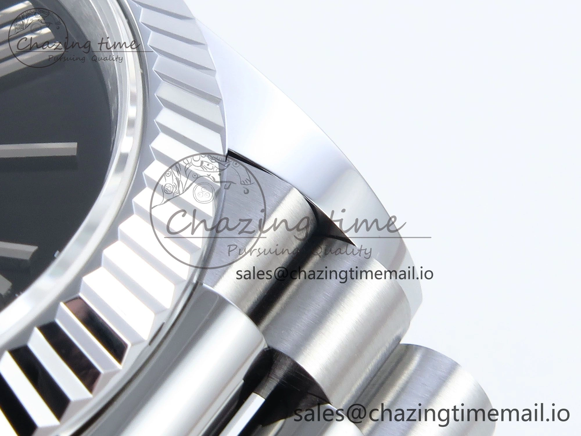 Day Date 40 SS 228239 Noob 1:1 Best Edition Blue Ombre Roman Dial on President Bracelet A2836 (Gain Weight)