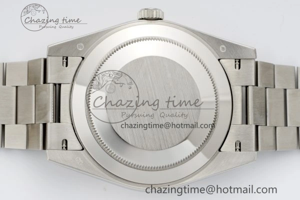 Day Date 40 SS 904L Steel JDF 1:1 Best Edition Meteorite Dial on SS Bracelet A3255