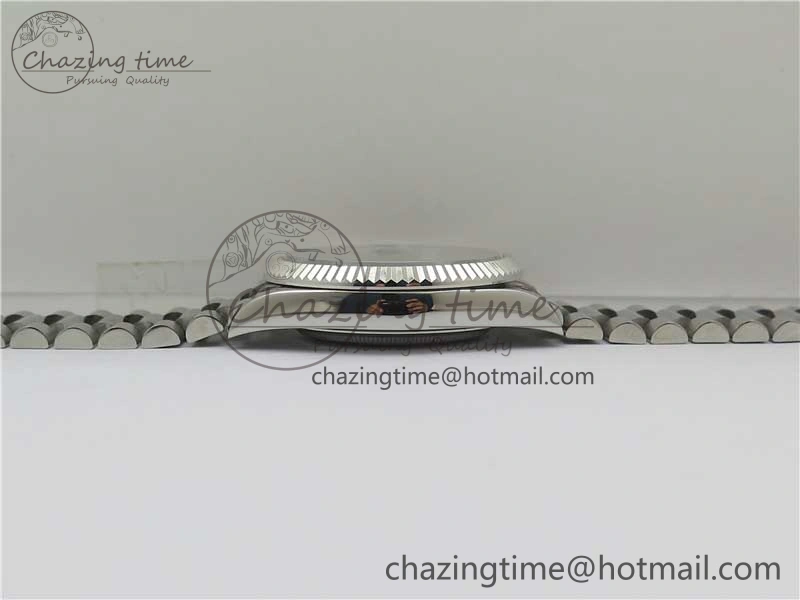 Day Date 40 SS Bp Maker 1:1 Best Edition Gray Dial on SS Bracelet A2836