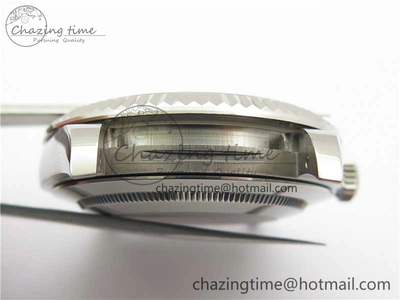 Day Date 40 SS Bp Maker 1:1 Best Edition Gray Dial on SS Bracelet A2836