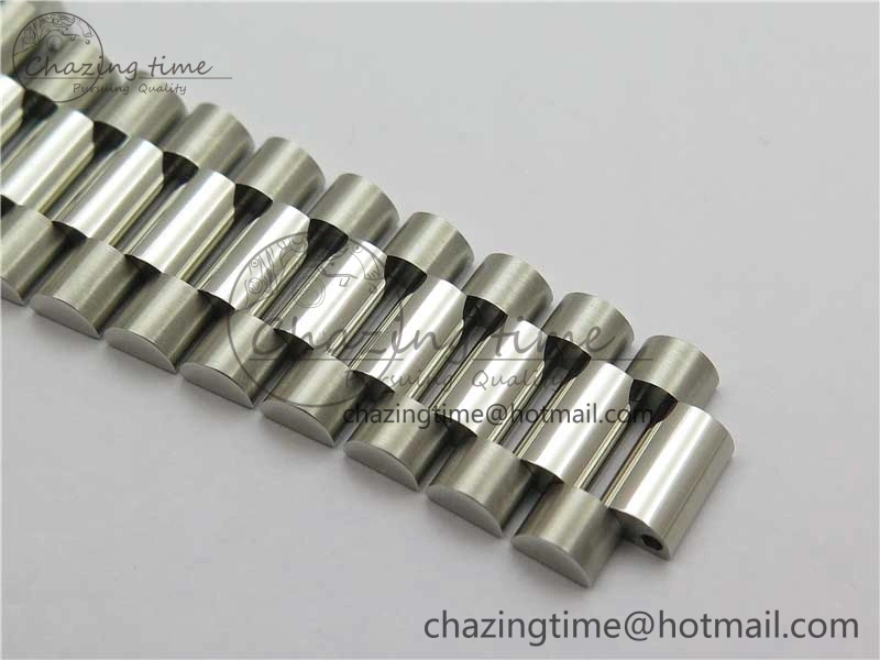 Day Date 40 SS Bp Maker 1:1 Best Edition Gray Dial on SS Bracelet A2836