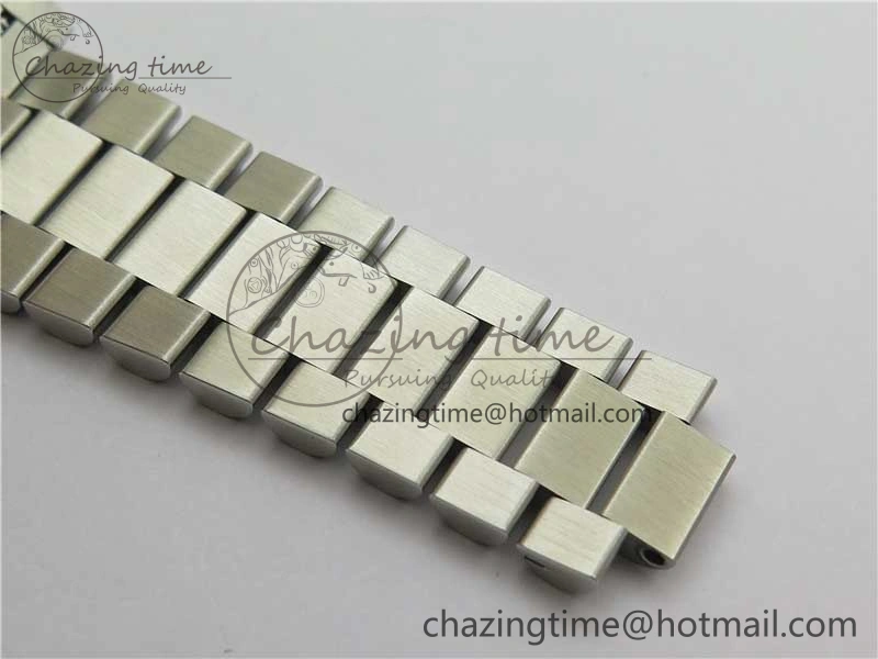 Day Date 40 SS Bp Maker 1:1 Best Edition Gray Dial on SS Bracelet A2836