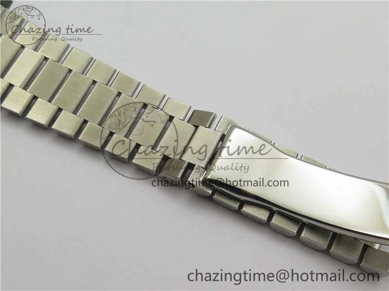 Day Date 40 SS Bp Maker 1:1 Best Edition Gray Dial on SS Bracelet A2836