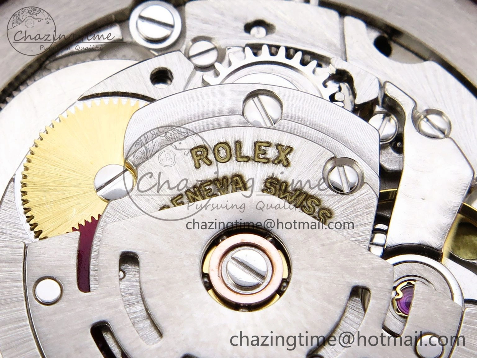 Day-Date 40 SS GSF Gain Weight Meteorite Crystal Dial on President Bracelet A2836