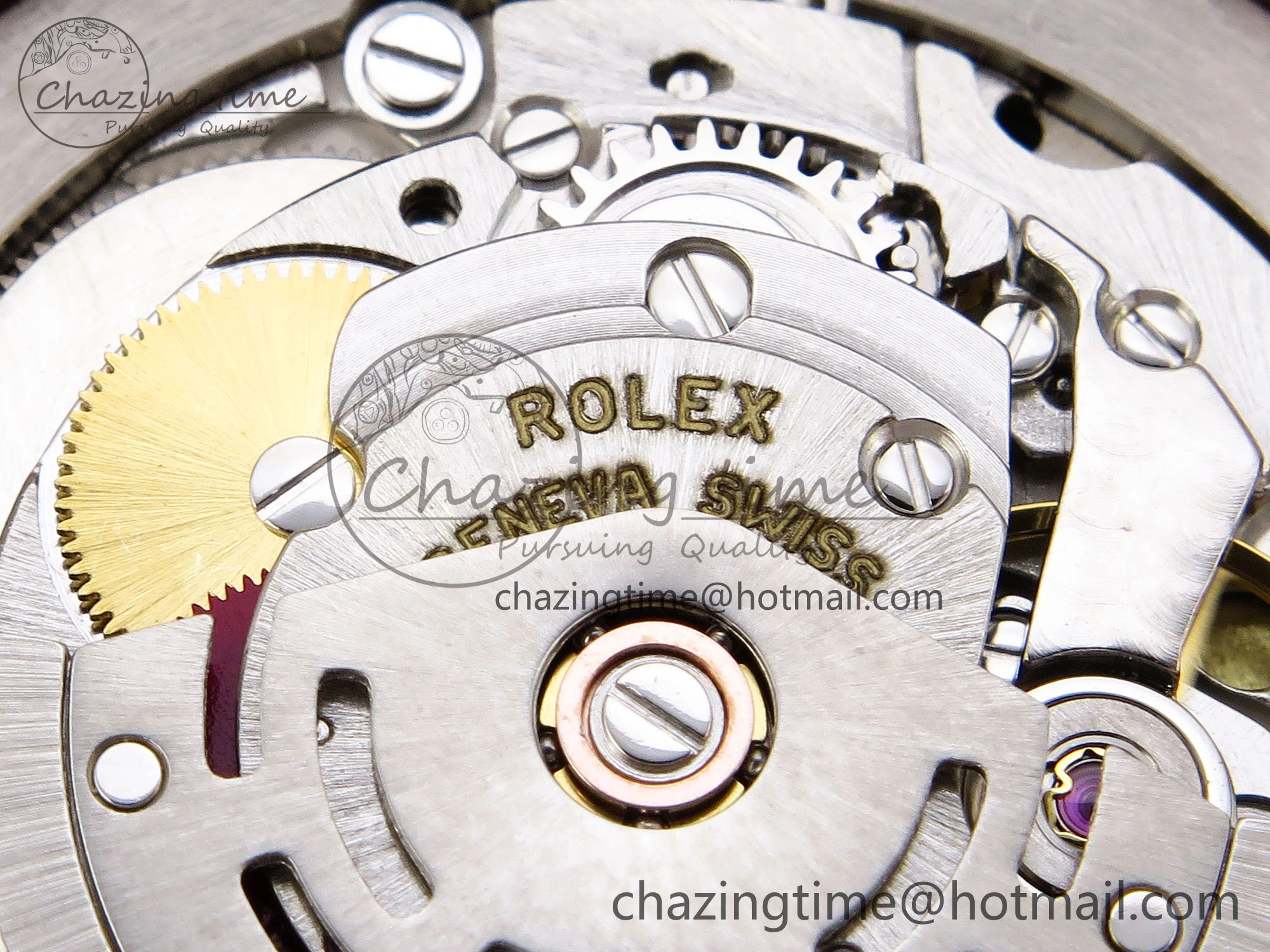 Day-Date 40 SS GSF Gain Weight Meteorite Crystal Dial on President Bracelet A2836