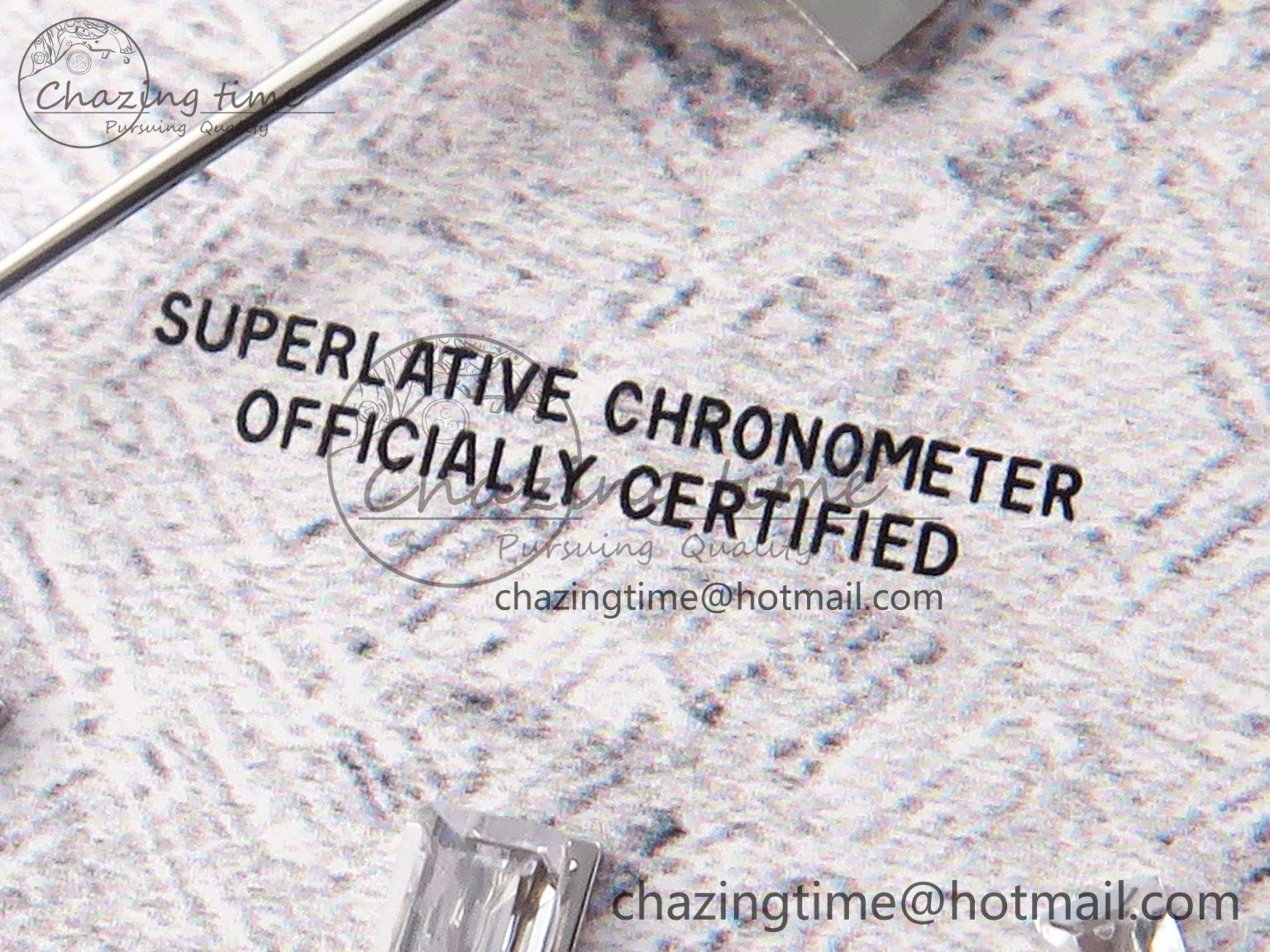 Day-Date 40 SS GSF Gain Weight Meteorite Crystal Dial on President Bracelet A2836