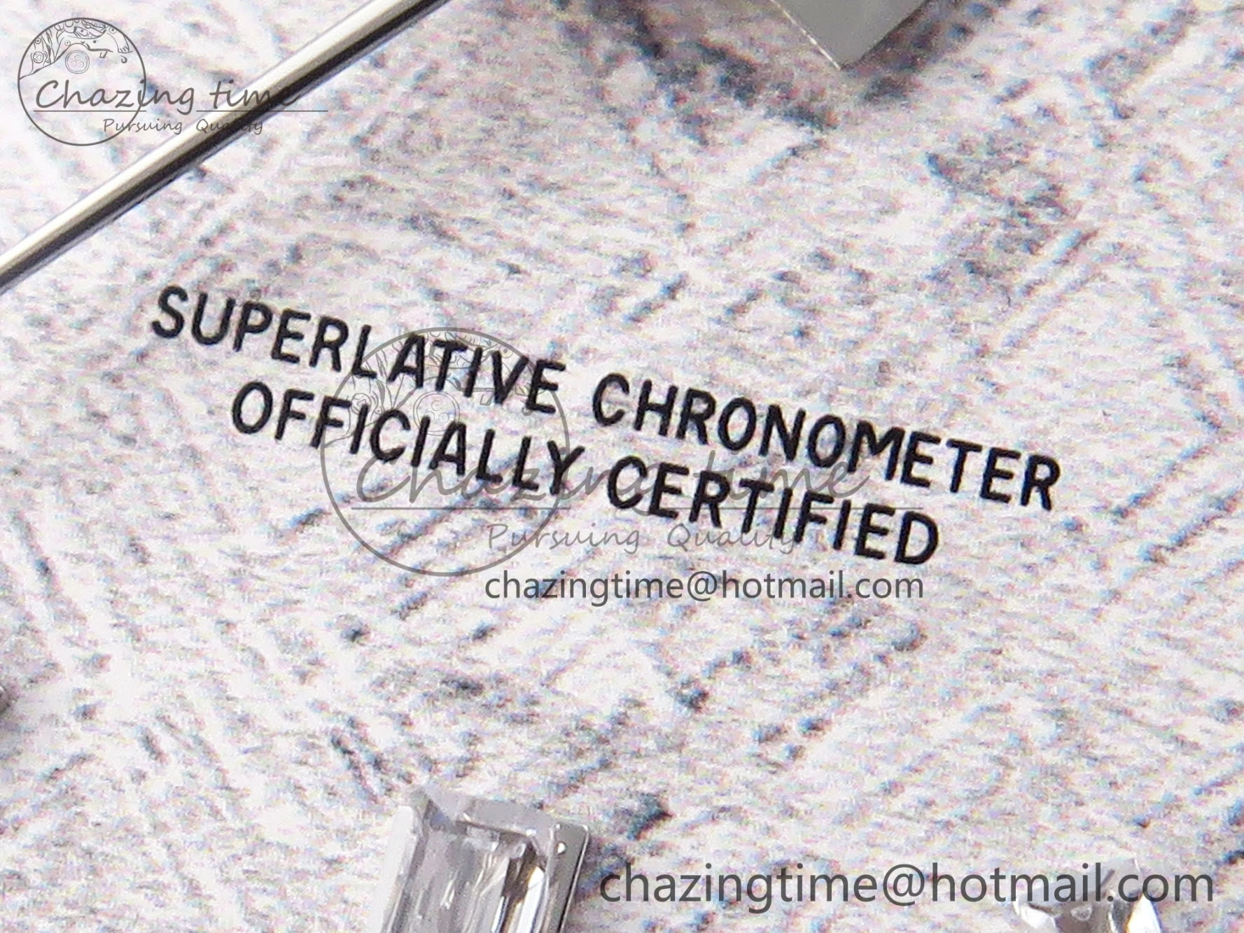 Day-Date 40 SS GSF Gain Weight Meteorite Crystal Dial on President Bracelet A2836
