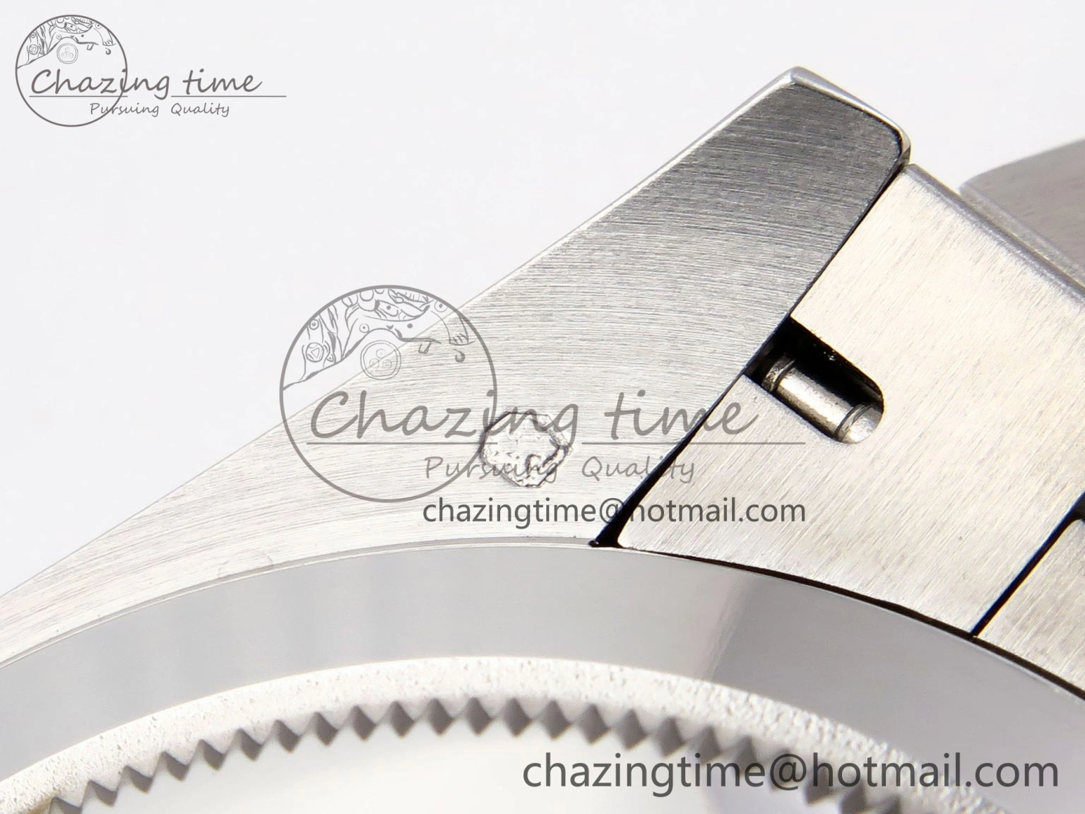 Day-Date 40 SS GSF Gain Weight Meteorite Crystal Dial on President Bracelet A2836