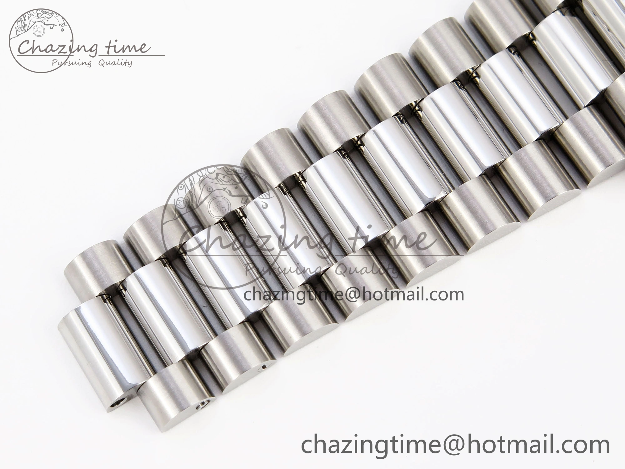 Day-Date 40 SS GSF Gain Weight Meteorite Crystal Dial on President Bracelet A2836