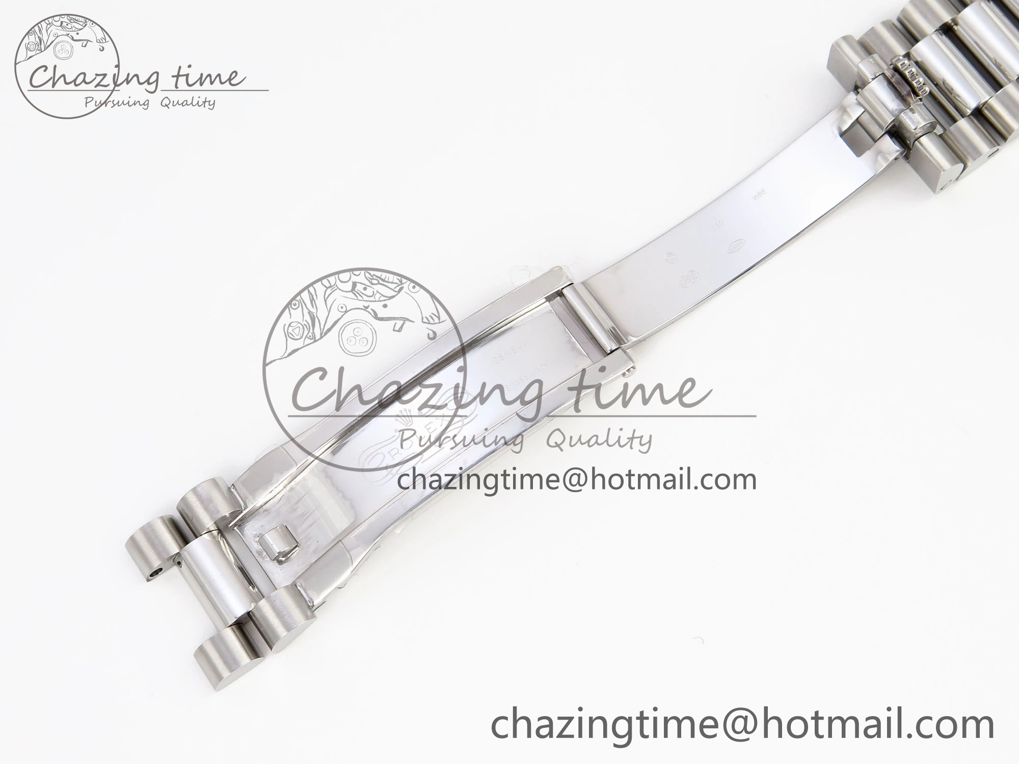 Day-Date 40 SS GSF Gain Weight Meteorite Crystal Dial on President Bracelet A2836