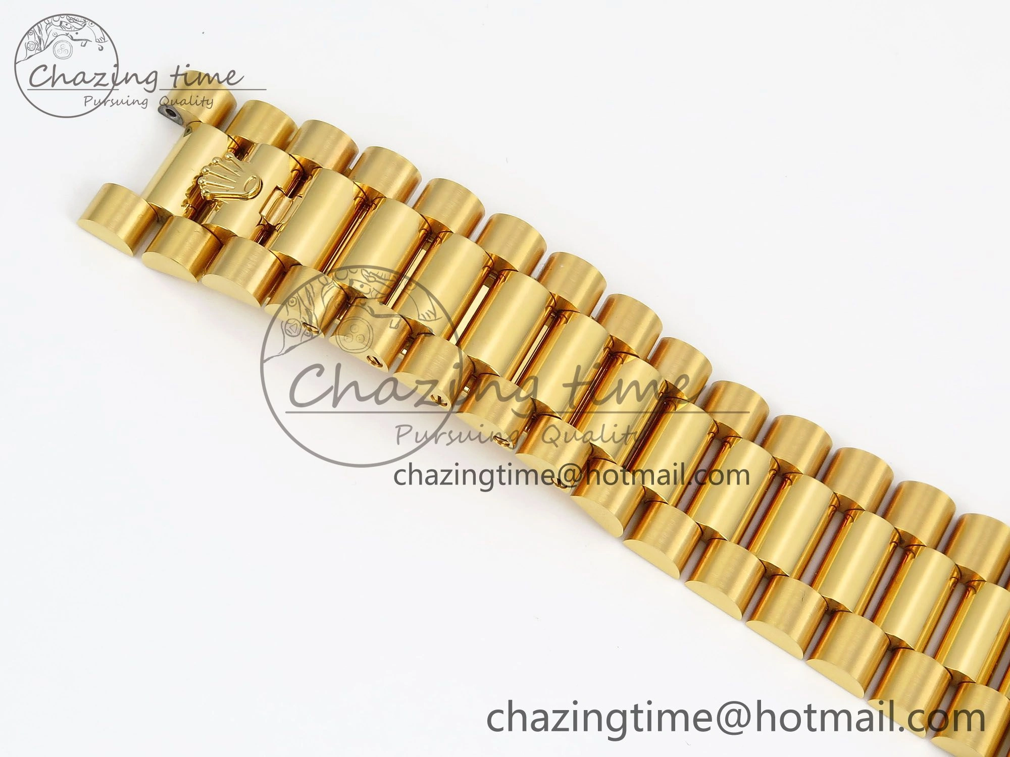 Day Date 40 YG 228238 ARF 1:1 Best Edition Green Roman Dial on President Bracelet VR3255 (Gain Weight)