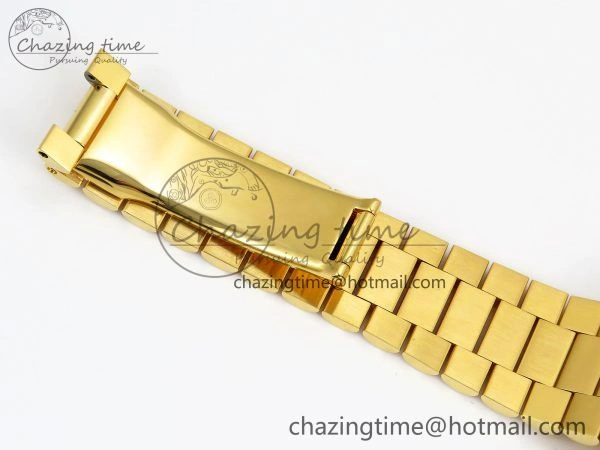 Day Date 40 YG 228238 ARF 1:1 Best Edition Green Roman Dial on President Bracelet VR3255 (Gain Weight)