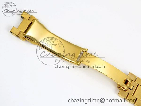 Day Date 40 YG 228238 ARF 1:1 Best Edition Green Roman Dial on President Bracelet VR3255 (Gain Weight)