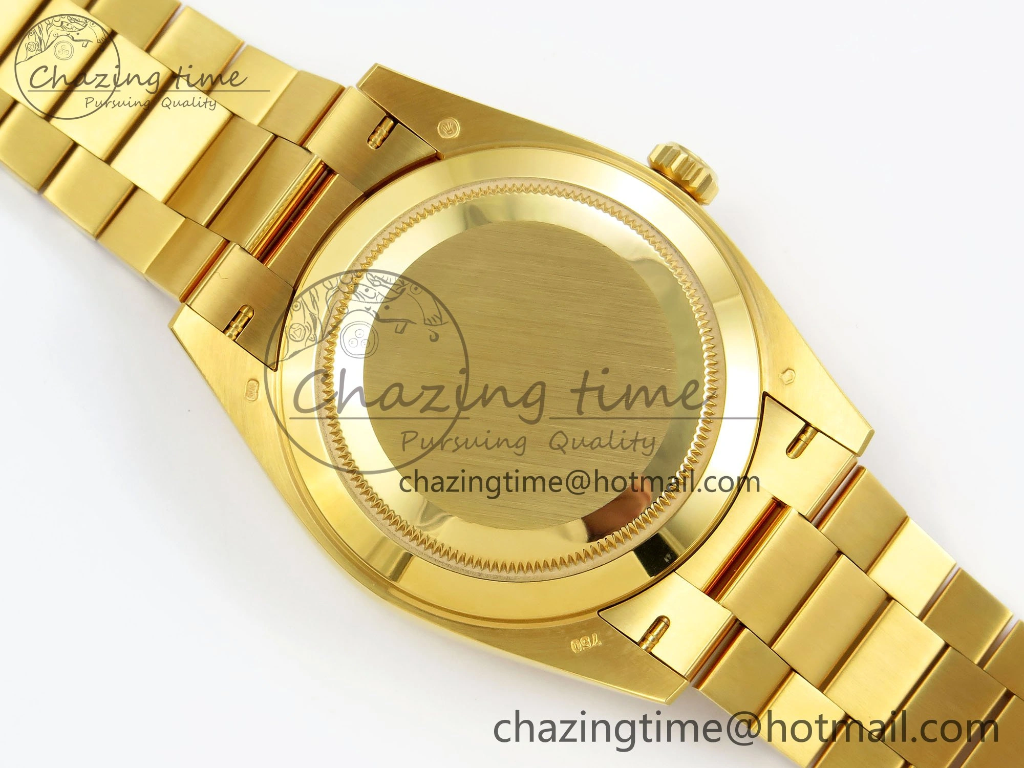 Day Date 40 YG 228238 ARF 1:1 Best Edition Green Roman Dial on President Bracelet VR3255