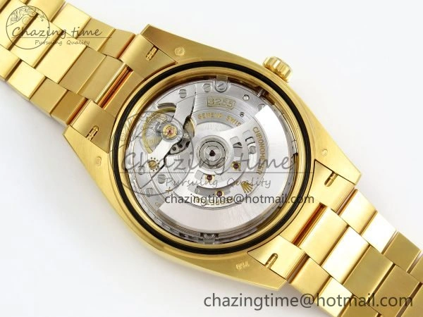 Day Date 40 YG 228238 ARF 1:1 Best Edition Green Roman Dial on President Bracelet VR3255