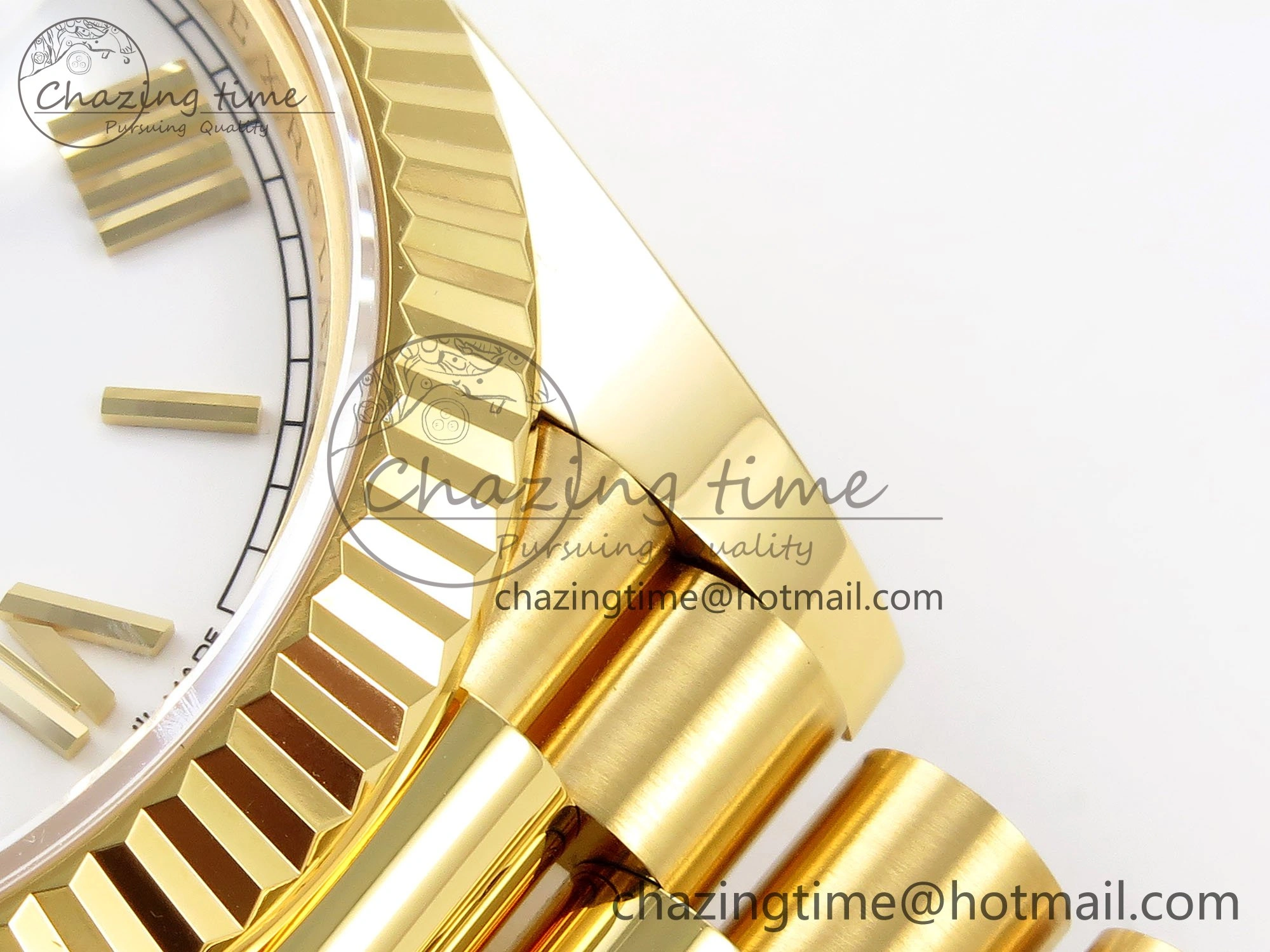 Day Date 40 YG 228238 ARF 1:1 Best Edition White Roman Dial on President Bracelet VR3255