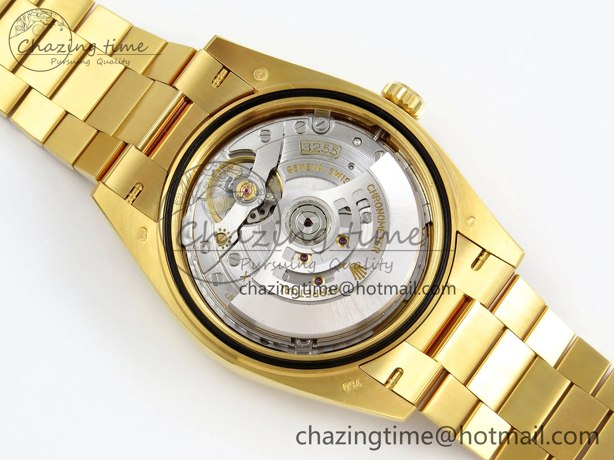 Day Date 40 YG 228238 ARF 1:1 Best Edition YG Roman Dial on President Bracelet VR3255