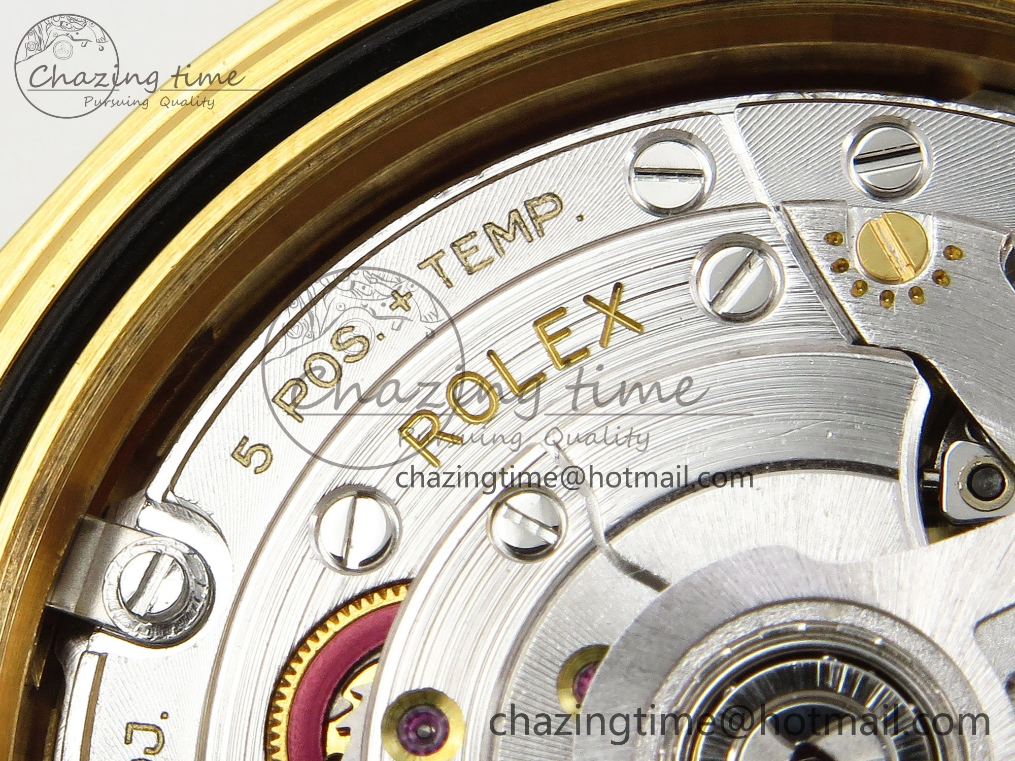 Day Date 40 YG 228238 ARF 1:1 Best Edition YG Roman Dial on President Bracelet VR3255