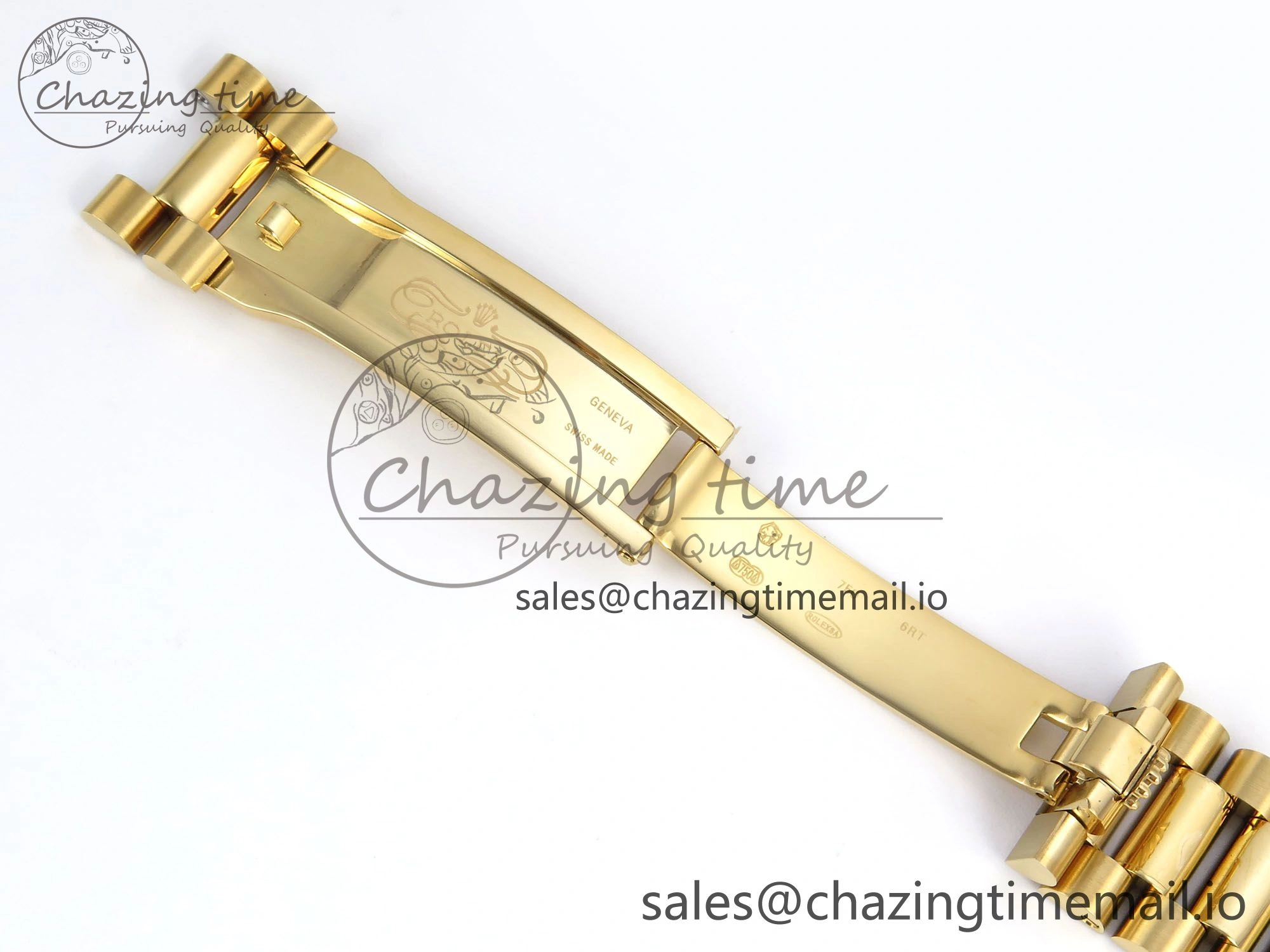 Day Date 40 YG 228238 KF 1:1 Best Edition Green Ombre Dial on President Bracelet VR3255 (Gain Weight)