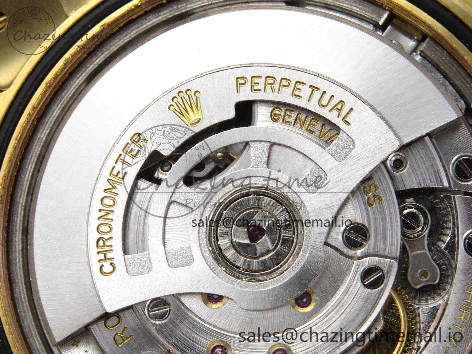Day Date 40 YG 228238 KF 1:1 Best Edition Green Roman Dial on President Bracelet VR3255 (Gain Weight)