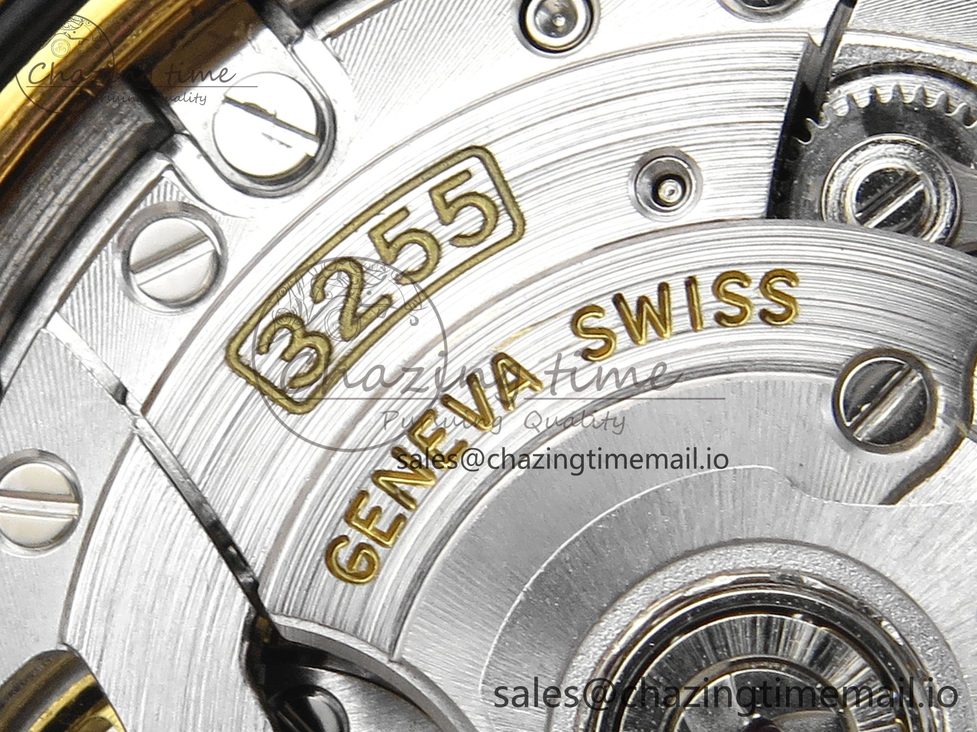 Day Date 40 YG 228238 KF 1:1 Best Edition Green Roman Dial on President Bracelet VR3255 (Gain Weight)