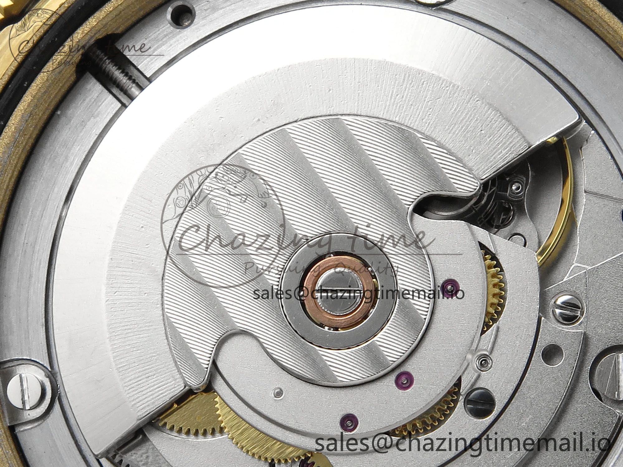 Day Date 40 YG 228238 Noob 1:1 Best Edition Black Textured Stick Dial on President Bracelet A2836 (Gain Weight)