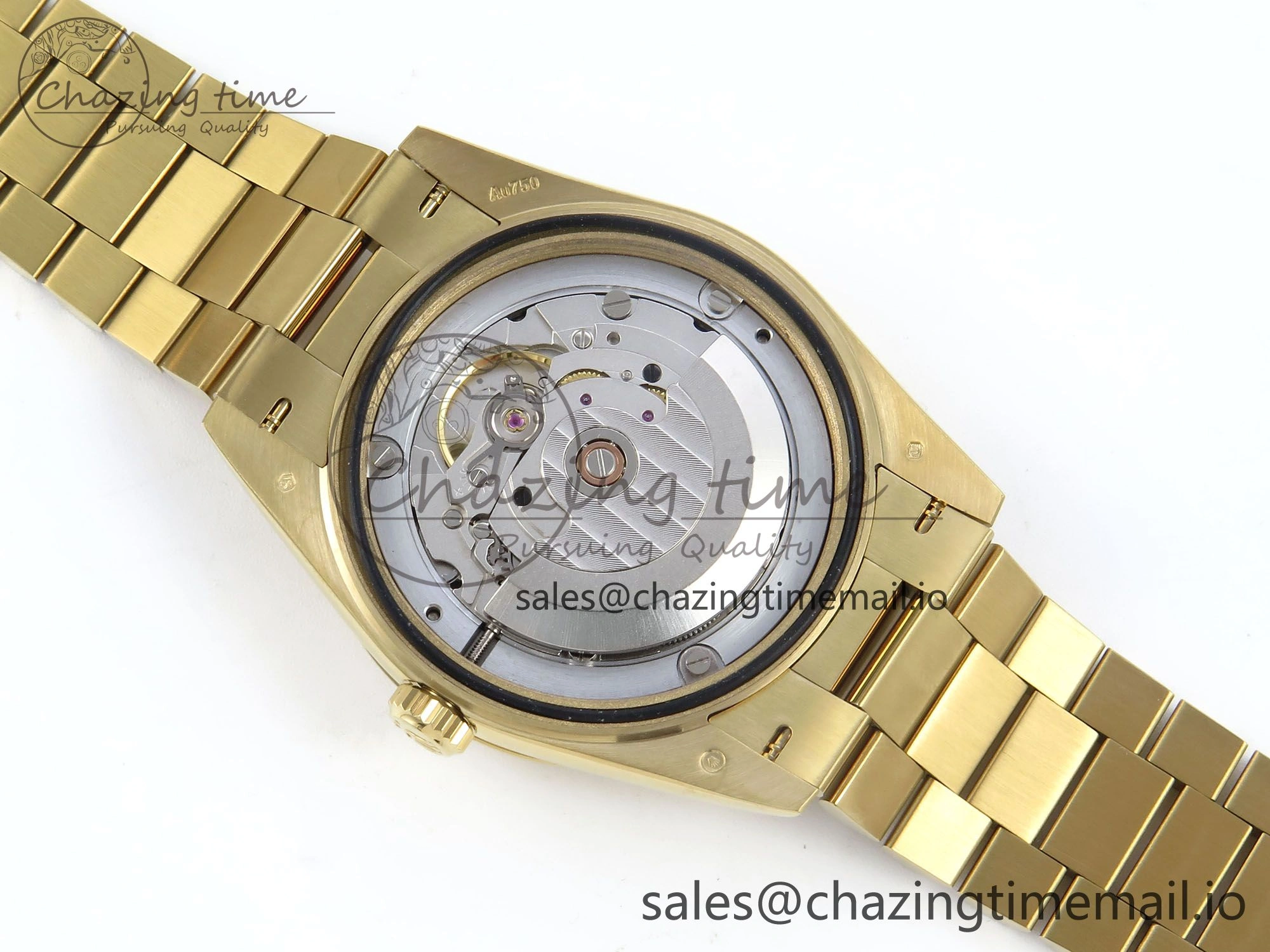 Day Date 40 YG 228238 Noob 1:1 Best Edition Green Ombre Roman Dial on President Bracelet A2836 (Gain Weight)