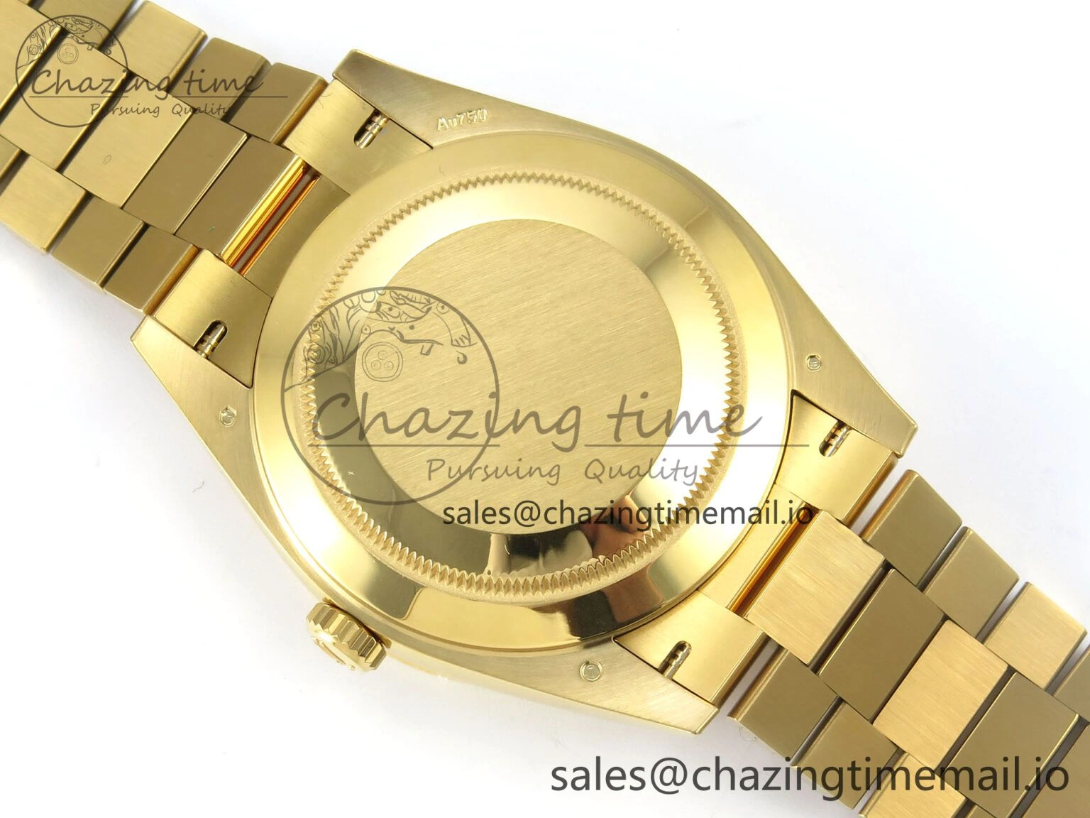 Day Date 40 YG 228238 THBF 1:1 Best Edition Black Crystal Dial on President Bracelet VR3255 V3 (Gain Weight)