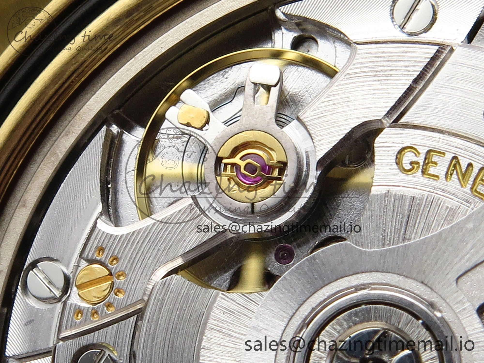 Day Date 40 YG 228238 THBF 1:1 Best Edition Black Crystal Dial on President Bracelet VR3255 V3 (Gain Weight)
