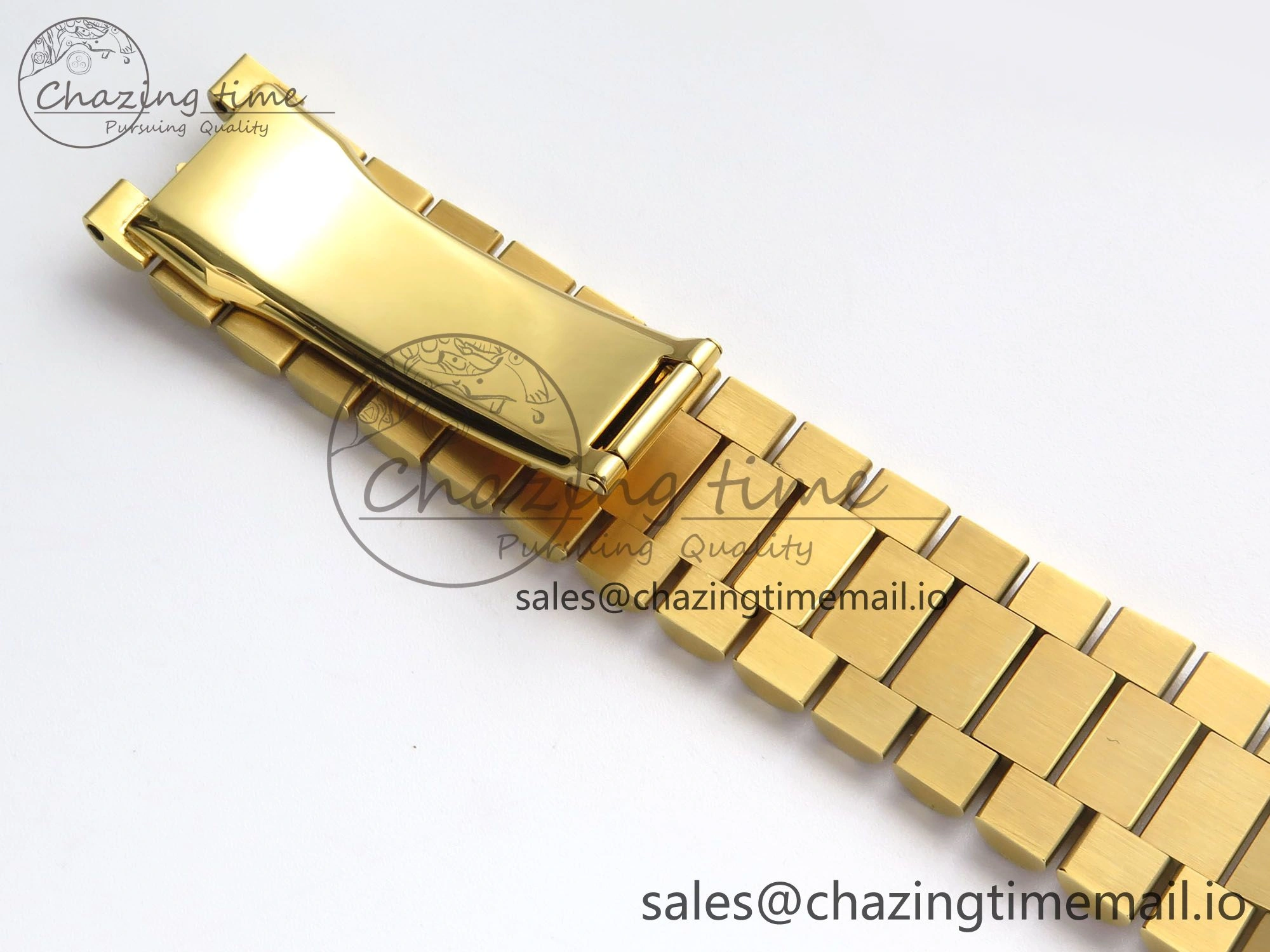 Day Date 40 YG 228238 THBF 1:1 Best Edition Black Crystal Dial on President Bracelet VR3255 V3 (Gain Weight)
