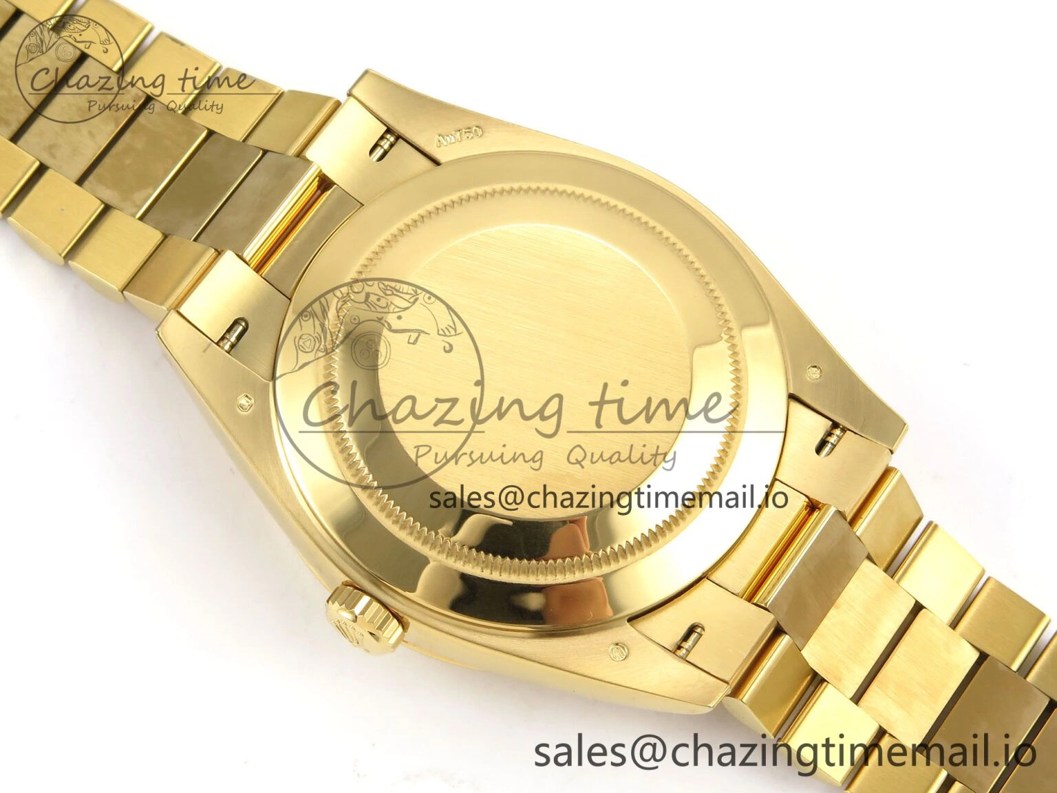 Day Date 40 YG 228238 THBF 1:1 Best Edition Green Ombre Roman Dial on President Bracelet VR3255 (Gain Weight)