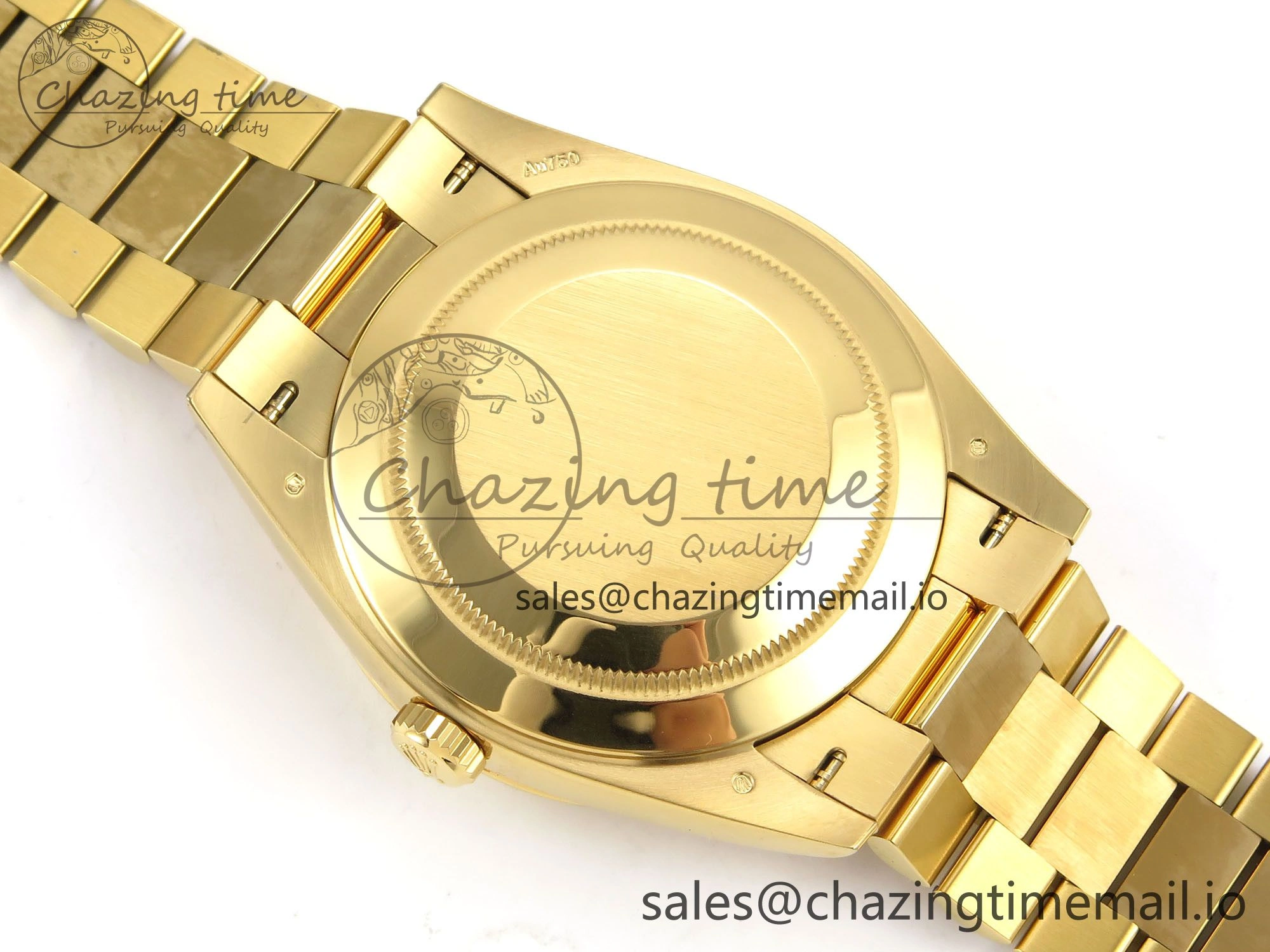 Day Date 40 YG 228238 THBF 1:1 Best Edition YG Dial on President Bracelet VR3255 (Gain Weight)