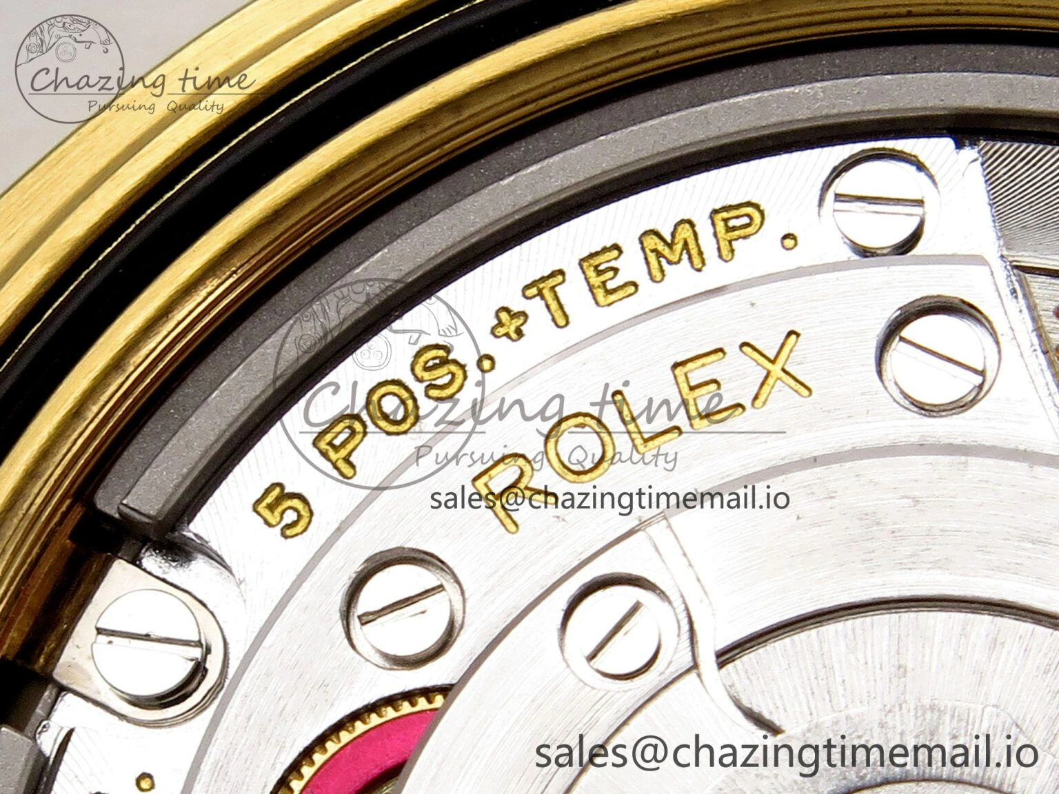 Day Date 40 YG 228238 THBF 1:1 Best Edition YG Dial on President Bracelet VR3255 (Gain Weight)