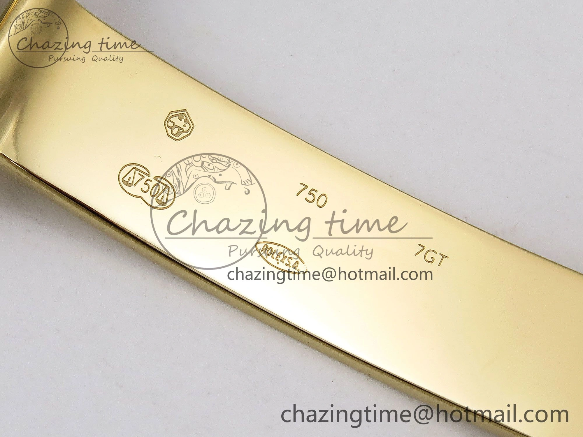 Day Date 40 YG JDF 904L Steel YG Crystal Dial on President Bracelet VR3255 V3 (Gain Weight)