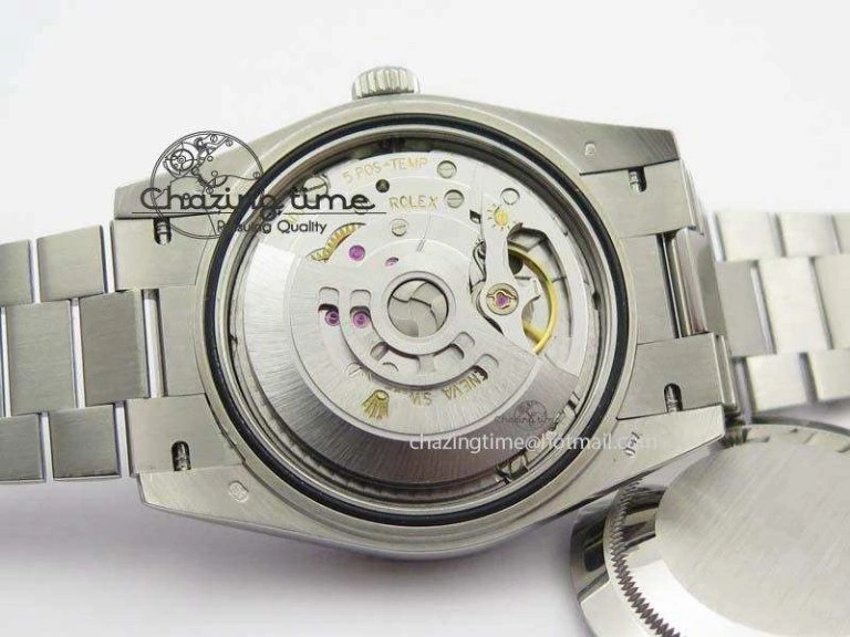 Day-Date 40mm 228206 SS Noob 1:1 Best Edition Quadrant Textured Ice Blue Dial On SS Bracelet A3255