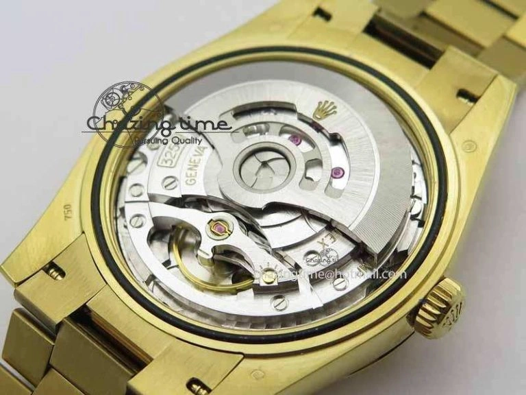 Day-Date 40mm 228238 YG Noob 1:1 Best Edition Silver Dial On YG President Bracelet A3255