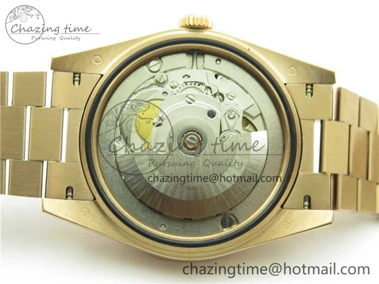 Day-Date 40mm 228239 BP New Dial Version 904 RG T Crystal Markers RG Dial on RG President Bracelet A2836