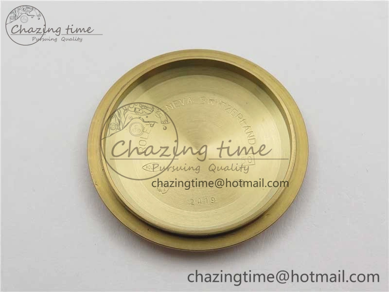 Day-Date 40mm 228239 BP New Dial Version 904 RG Textured Stick Markers Dial on RG President Bracelet A2836