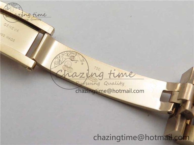 Day-Date 40mm 228239 BP New Dial Version 904 RG Textured Stick Markers Dial on RG President Bracelet A2836