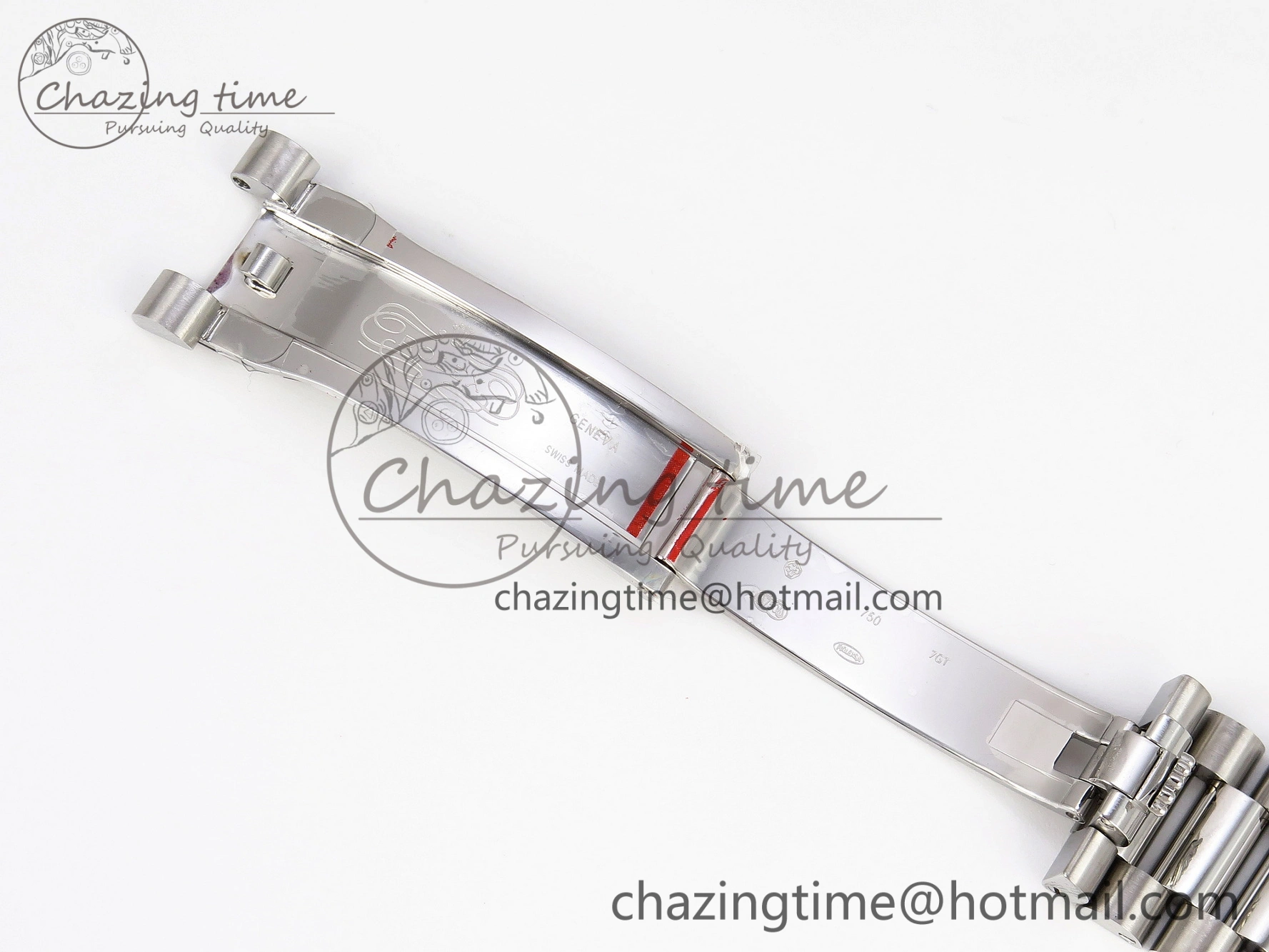 Day-Date 40mm 228239 BP New Dial Version 904 SS Ice Blue Stick Markers Dial On SS President Bracelet A2836