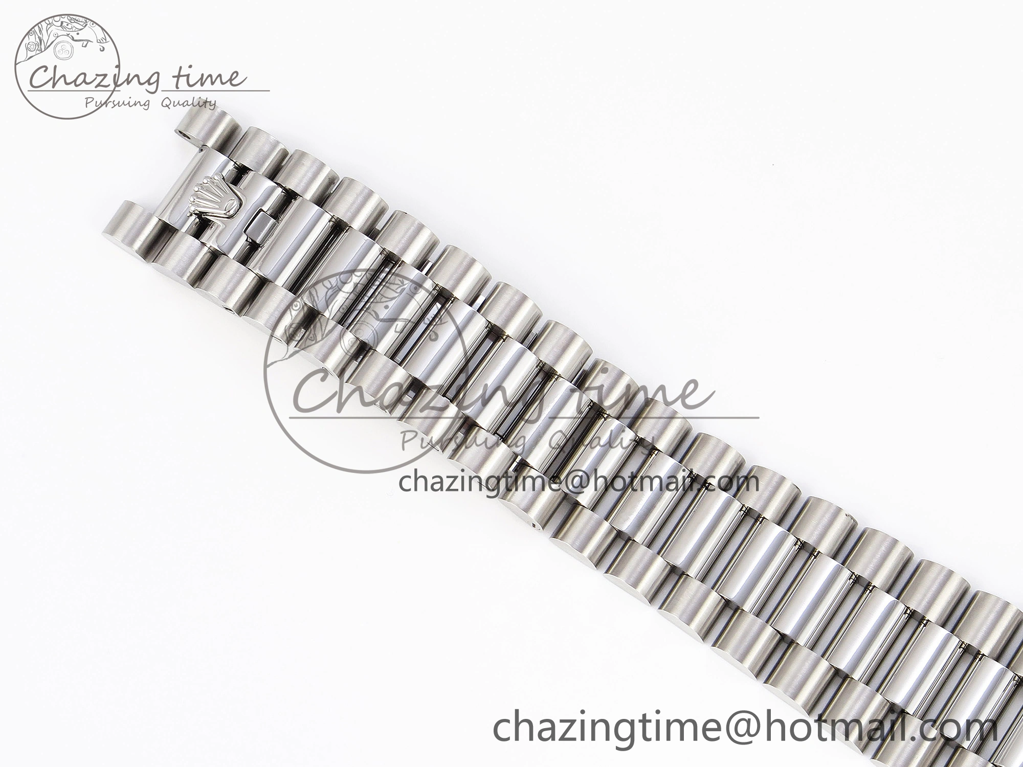 Day-Date 40mm 228239 BP New Dial Version 904 SS Ice Blue Stick Markers Dial On SS President Bracelet A2836